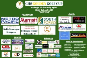 HS-77 Stages CHS (College of the Holy Spirit) Golden Golf Cup Fundraiser
